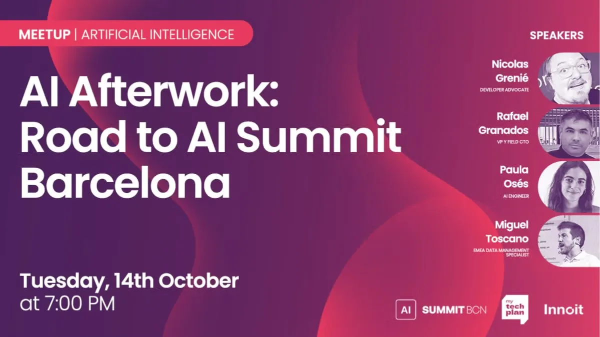 AI Afterwork: Road to AI Summit Barcelona